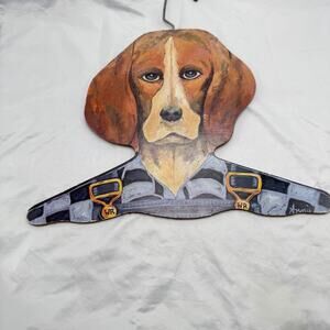 VTG Stupell Home Decor wood Beagle hanger